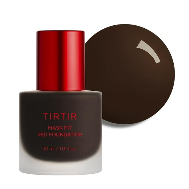 Máscara de maquillaje TIRTIR Fit Red #55N Espresso, 30 ml, impecable