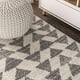 thumbnail image 4 of Alfombra Runner JONATHAN Y Aisha Moroccan Geometric 0,6 x 3 m, color crema y gris, 4 of 7