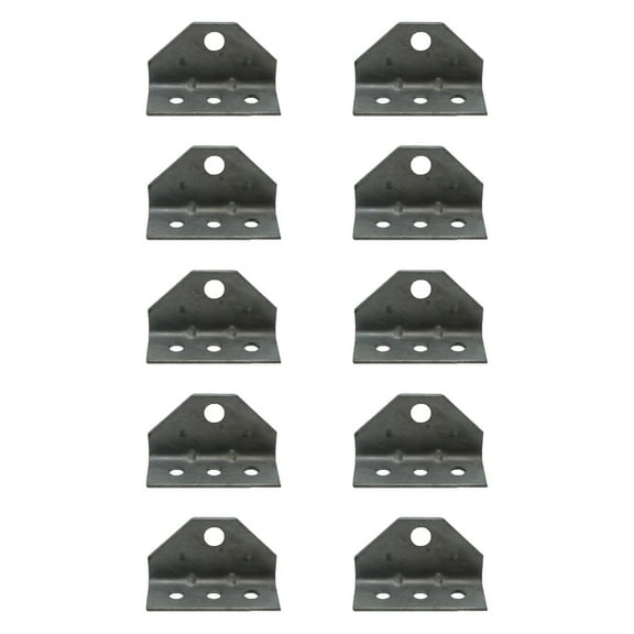 Qty 10: Top Angle Bracket
 Fits Universal Products Replaces 86115G