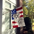thumbnail image 2 of Patriotic USA Schnauzer 1 House Flag, 2 of 4