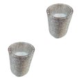 thumbnail image 1 of Sonducket Moldes para tartas de papel de aluminio Moldes redondos desechables de hojalata 1100ml 120ml 50 piezas 2piezas, 1 of 1