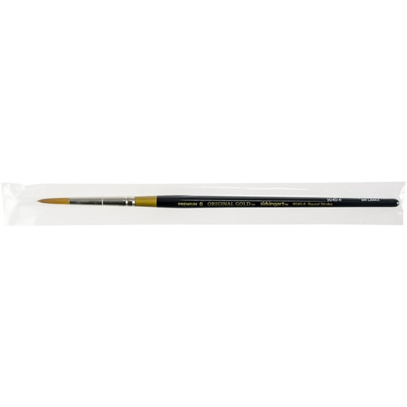 Original Gold® 9040 Round Stroke™ Series Artist Brushes, Premium Golden Taklon,  All Media