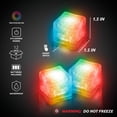 thumbnail image 3 of Cubitos de hielo LED Windy City Novelties, paquete de 12 (multicolor), 3 of 7