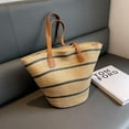 thumbnail image 6 of CAILDANL Straw Beach Bag, Summer Straw Handbags for Women TrendyStraw Purses Woven Tote Bag for Travel Vacation, 6 of 7
