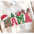 thumbnail image 2 of Christmas Mama Embroidered SweatShirt,Mama Claus Sweatshirt,Merry ChristmasSweatshirt, Christmas Shirt,Xmas Gift For Mama,Mama Sweatshirt, 2 of 5