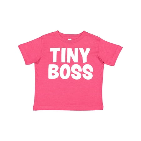 

Inktastic Tiny Boss Gift Toddler Boy or Toddler Girl T-Shirt
