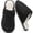 Black, variant on Women's Slippers Soft Plush Slippers Non-slip Warm Home Shoes Memory Foam Slippers