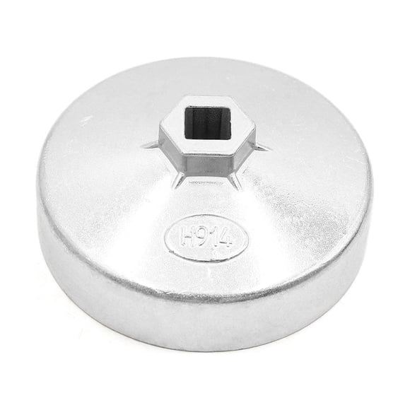 15 Flautas 101mm Diám. Interior Llave de Filtro de Aceite de Tapa de Metal para Coche