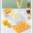 thumbnail image 4 of Enrejado de hielo, vaso para cubitos de hielo, máquina mágica para hacer cubitos de hielo, bandejas fáciles de usar para 24 cubitos de hielo, molde para helado de doble capa, dos en uno, apto para uso, 4 of 4