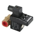 thumbnail image 4 of Válvula de drenaje electrónica con temporizador, válvula solenoide eléctrica para drenaje de tanque de compresor de aire, tipo dividido, CC 24 V, 4 of 14