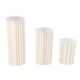 thumbnail image 2 of 3pcs Wedding Flower Stand Party Centerpieces Decor Cardboard Column 40/60/80cm White, 2 of 10