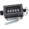 thumbnail image 1 of HUGFEGWE D67-F Black Casing 5 Digits Mechanical Pull Stroke Counter for Puncher Printer CJB91-14417, 1 of 4