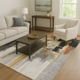 thumbnail image 7 of Addison Rugs Mayfield Premium Machine Washable Transitional Abstract Black Rectangle Rug, 3' x 5', 7 of 7
