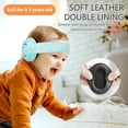thumbnail image 7 of LYSIAN Baby Hearing Protection Earmuffs, 25dB Noise Reduction for Infants & Toddlers 3-36 Months, Adjustable Noise Blocking Ear Muffs for Travel, Sleep, Fireworks & Festivals, Water Blue, 7 of 7