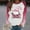 Multicolor, variant on Zorckvet Womens Sweatshirts Pullover Dressy Shirts Plus Size Long Sleeve Heart Graphic Fashion Crewneck Tops for Women