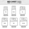 thumbnail image 4 of Full Bed Sheets Set - 4 Piece Bedding - Brushed Microfiber (gray), 4 of 4
