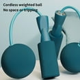 thumbnail image 4 of 1 Pair Skipping Rope Non-Slip Handle Comfortable Grip Long Lasting Wear-resistant Durable Speed Training Ball Bearing Speed Weighted Jump Rope for Daily Using, 4 of 7