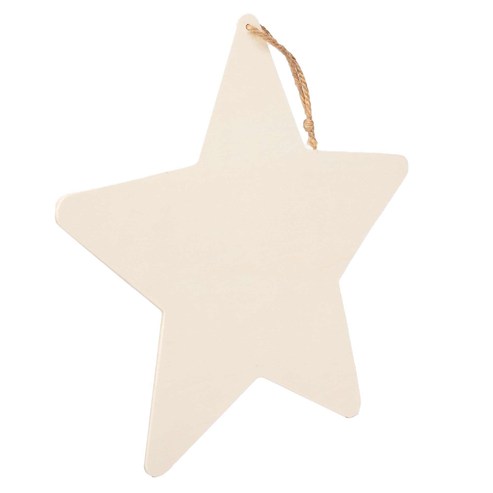 Hello Hobby Wooden Star Plaque
