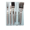 thumbnail image 1 of JUEGO DE UTENSILIOS PARA BARBACOA DE ACERO INOXIDABLE 39795, 1 of 5