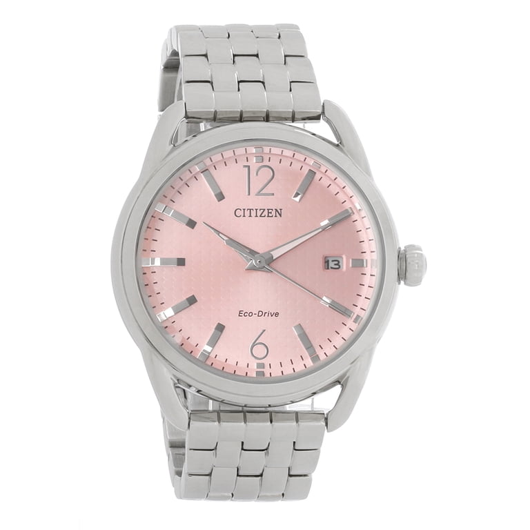Ladies\' Drive from Citizen Eco-Drive® LTR Watch with Pink Dial (Model: FE6080-71 Amazon.com: Citizen Women main image 3