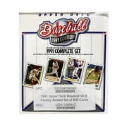 MLB 1991 Upper Deck Baseball Factory Sealed Set of 800 Cards