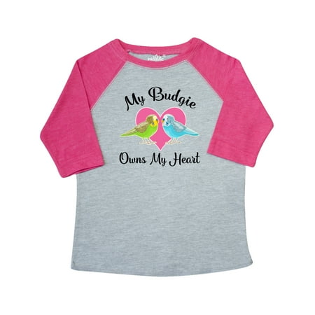 

Inktastic Budgie Parakeet Budgerigar Pet Gift Toddler Toddler Girl T-Shirt