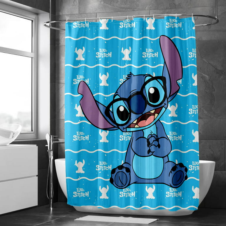 Lilo Stitch Shower Curtains Fashion