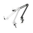thumbnail image 4 of Desktop Microphone Holder Stand Foldable Mic Boom with Flexible Positioning for Live Broadcasts and Vocal Performances, 4 of 21