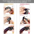 thumbnail image 4 of Correa de Nailon Bsvklp para Reloj 7/6 Pro/5 Plus 22 Mm Azul Oscuro, 4 of 8