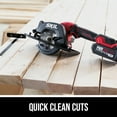 thumbnail image 5 of SKIL PWR CORE 20™ Brushless 20V 4-1/2 In. Compact Circular Saw Tool Only, 5 of 11