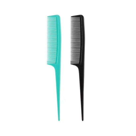 Conair Tail Combs Made in the USA - 2pk Multicolor