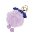 thumbnail image 5 of Unique Bargains 1 Pc Fashion Cartoon Cute Doll Handbag Charm Bag Accessories Purple, 5 of 5