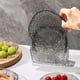 thumbnail image 1 of Aparatos de cocina, accesorios de cocina, utensilios de cocina, utensilios de cocina, platos de frutas para el hogar con diseño de glaciar, mesa de comedor, bandeja de basura, plato de plástico transp, 1 of 6