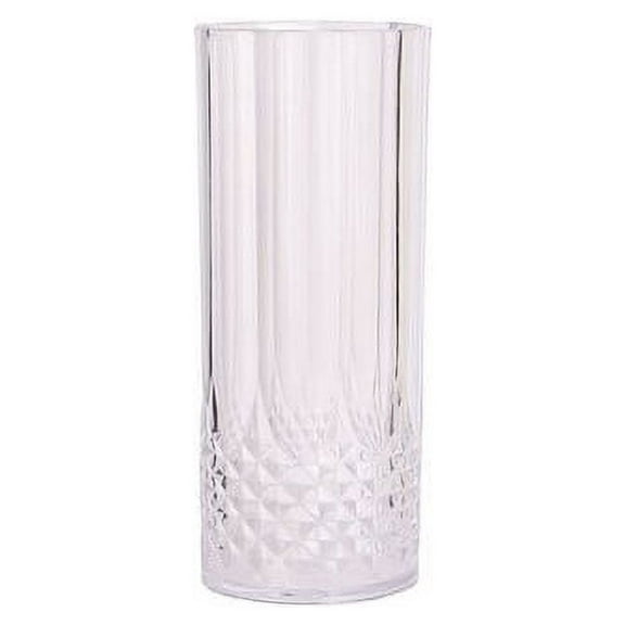 Crystal Like 16oz. Plastic Highball Glasses, 4ct.
