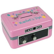 Personalized Blue Dollar Signs BrightCash Box