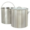 thumbnail image 7 of Bayou Classic 1142 142-Qt. Stockpot with Lid and Basket, 7 of 7