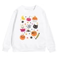 thumbnail image 4 of KPOPLK Fleece Hoodie, Hooded Sweatshirt for Boys, Pullover Sweatshirt(3Y,White), 4 of 4
