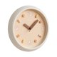 thumbnail image 1 of Reloj de pared con movimiento silencioso, redondo, ideal para estudio, hogar y sala de estar. albaricoque, 1 of 9
