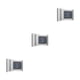 thumbnail image 3 of Cateissary Panel solar Luces de pared para jardín al aire libre Recargable 6LED IP65 Lámparas de cerca impermeables Iluminación de patio Type1 NO1, 3 of 6
