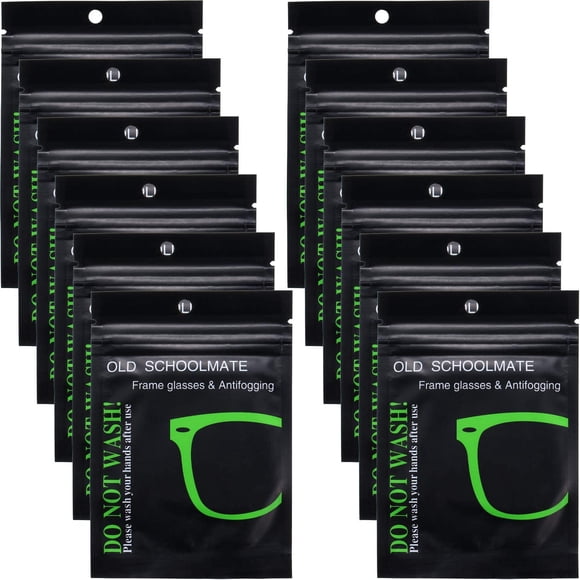 Lingettes Anti-Buée Nano Chiffon Anti-Buée Anti-Buée Réutilisables Lingettes de Nettoyage Anti-Buée pour Lunettes Casque de Moto Lunettes Lentille d'Appareil Photo Écrans (12)