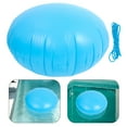 thumbnail image 2 of Miangastore Large Round Pvc Inflatable Pool Pillow For Above Ground Pools Winterizing Air Pillow For Pool Cover Protection, 1pc, Cold-Resistant And Durable, 2 of 9