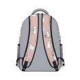 thumbnail image 3 of Cat and Yarn Pink Pattern Backpack for School, Cute School Bag with Adjustable Shoulder Straps and Padded Back, 15.3"x11"x6.7", 3 of 5