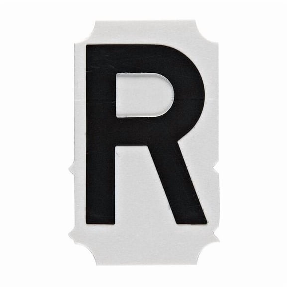 Brady Letter Label,R,PK10 5100-R
