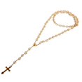 thumbnail image 1 of Hombre Cadera 10 Mm Jesús Cruz Colgante Colgante Collar Oro Sunnimix Collar colgante, 1 of 8
