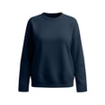 thumbnail image 6 of cocolona Oversized Pullover Sweatshirts for Women Long Sleeve Crew Neck Shirts Loose Fit Solid Color Fall Tops with Pockets, 6 of 6