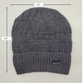 thumbnail image 3 of GRNSHTS Winter Warm Knitted Beanie and Warm Scarf Set for Women, Soft Fleece Lining and Stylish Knit Scarf and Beanie Set (Grey), 3 of 12