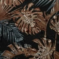 thumbnail image 6 of Vargottam Indoor/Outdoor Round Bistro Chair Cushions Block Print 15-Inch Bistro Chair Pads Waterproof Seat Chair Cushion For Home/Office- Set Of 2 (Black), 6 of 7