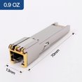 thumbnail image 3 of Czcpp-10 00Base-T Gigabit SFP vers RJ45 Ethernet Cuivre Émetteur-Récepteur Modulaire pour Cisco, Meraki, Ubiquiti, D/TP Link, Supermicro, Netgear, 1.25G SFP-T CAT5E/CAT6 jusqu'à 100m MIKROTIC S-RJ01, 3 of 4