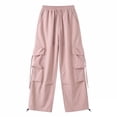 thumbnail image 6 of Khunlpohl Women's Cargo Pants Quick Dry Hiking Outdoor Trousers with Multiple Pockets Loose Fashion Casual Athletic Pants, 6 of 6