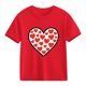 thumbnail image 1 of TaTaai School Season Cute Print Short Sleeve T-Shirt, Valentine's Day Casual Top, Unisex All Season Graphic Tee Gift, 1 of 8
